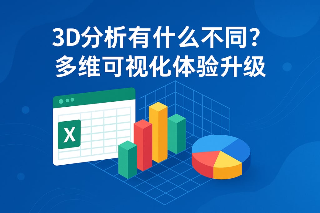3D分析对比Excel有何不同？多维可视化体验升级