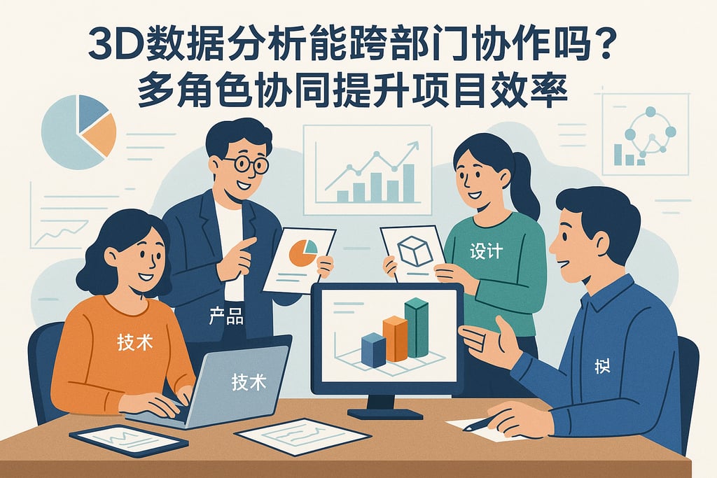 3D数据分析可以跨部门协作吗？多角色协同提升项目效率