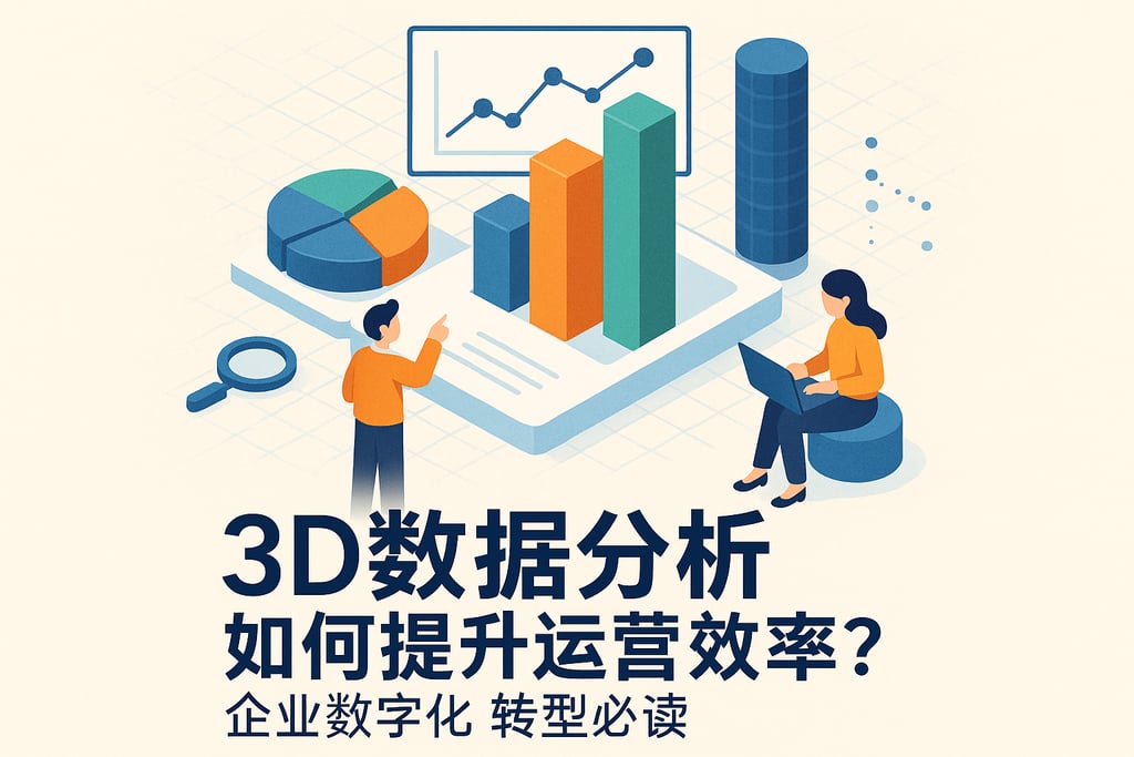 3D数据分析如何提升运营效率？企业数字化转型必读