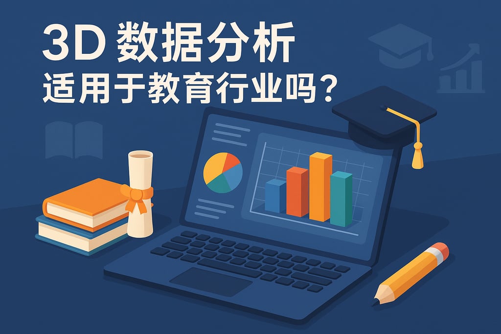 3D数据分析适用于教育行业吗？教学数据一屏呈现