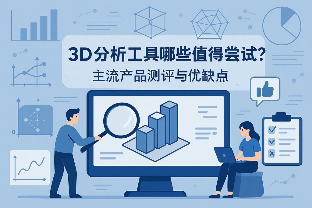3d分析工具哪些值得尝试？主流产品测评与优缺点