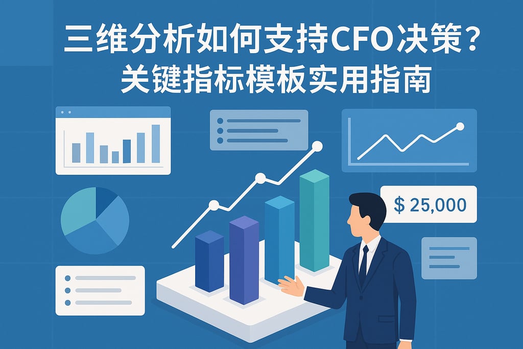 三维分析如何支持CFO决策？关键指标模板实用指南