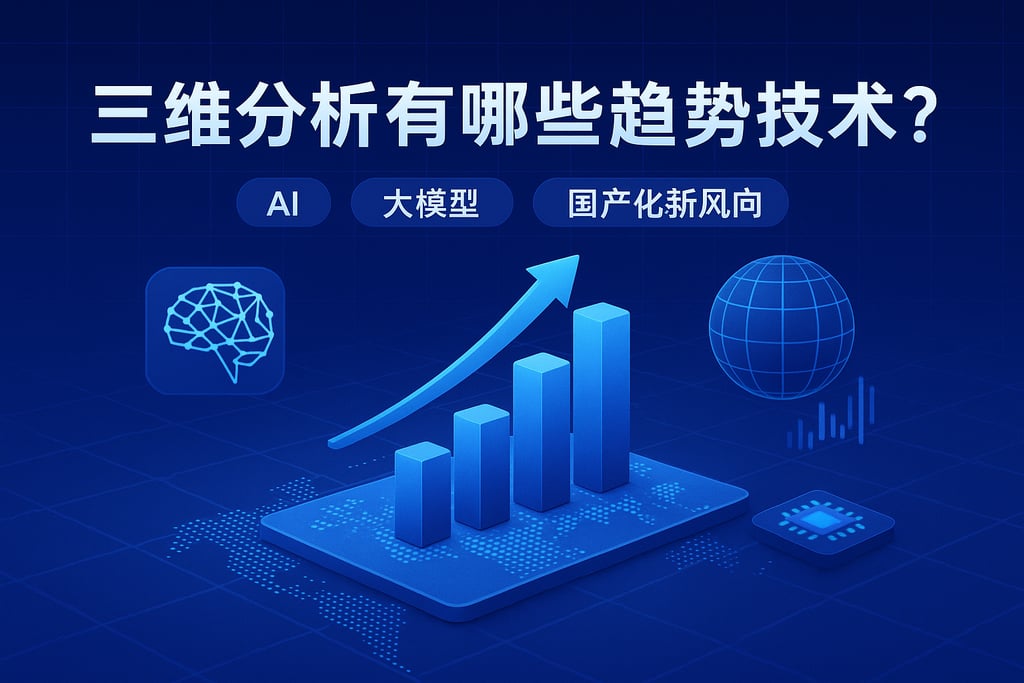 三维分析有哪些趋势技术？AI、大模型、国产化新风向