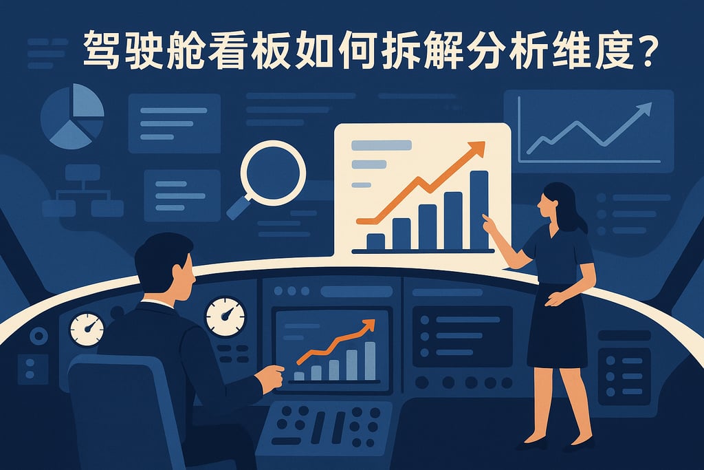 驾驶舱看板如何拆解分析维度？多角度深入业务细节
