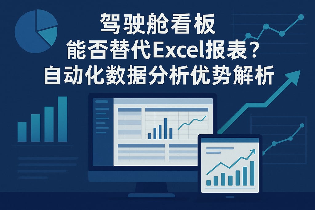 驾驶舱看板能否替代Excel报表？自动化数据分析优势解析