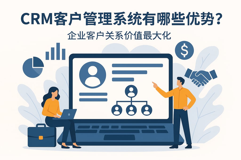 CRM客户管理系统有哪些优势？企业客户关系价值最大化