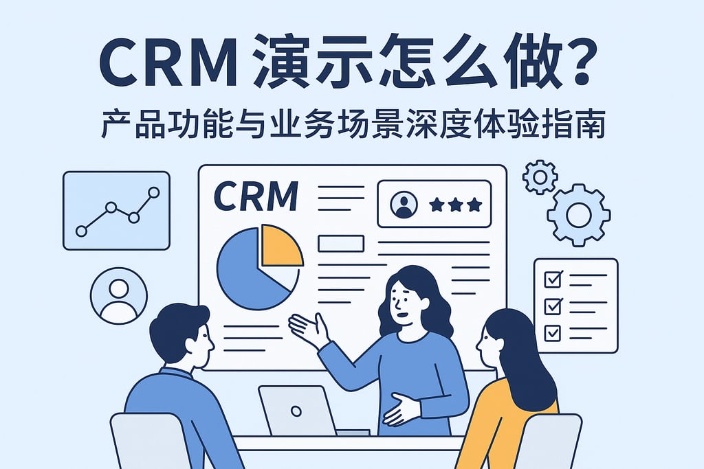 CRM演示怎么做？产品功能与业务场景深度体验指南