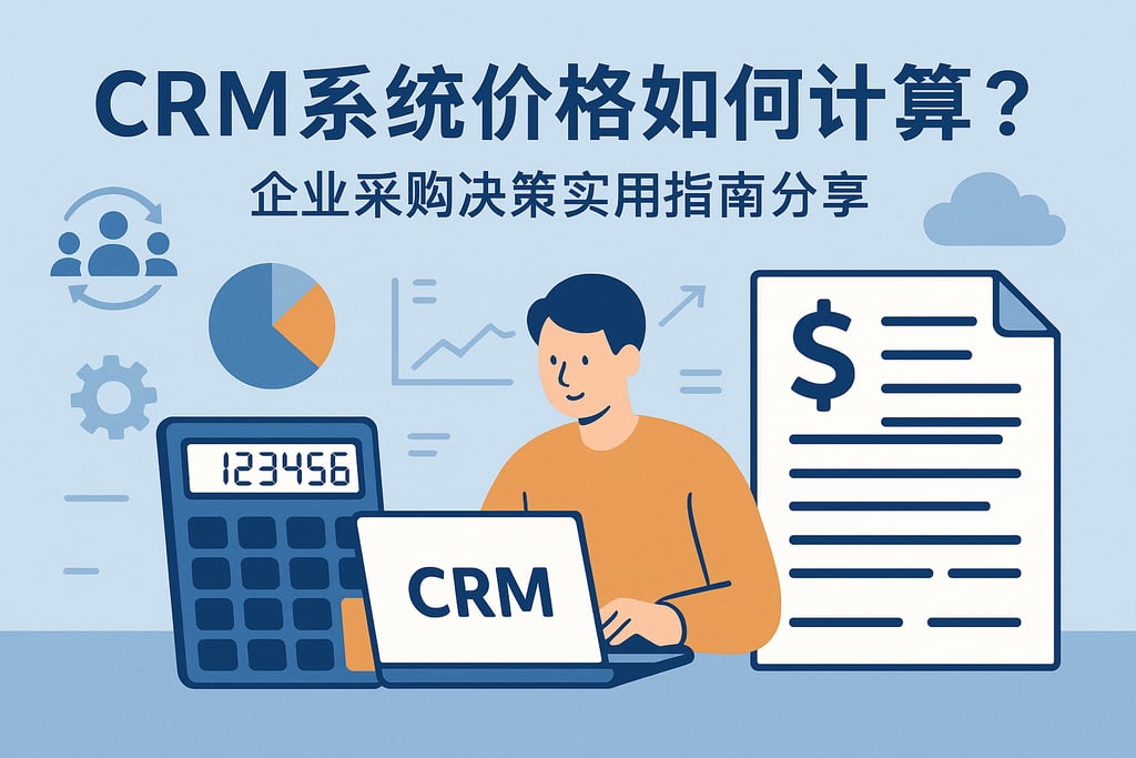 CRM系统价格如何计算？企业采购决策实用指南分享