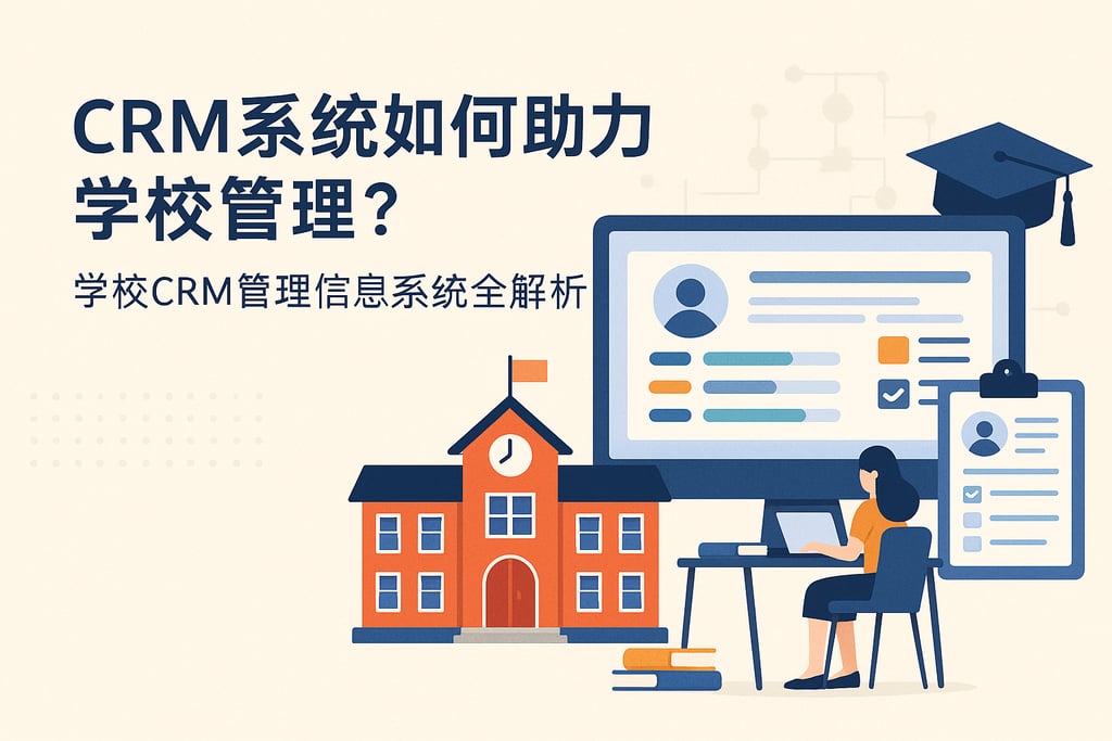 CRM系统如何助力学校管理？学校CRM管理信息系统全解析