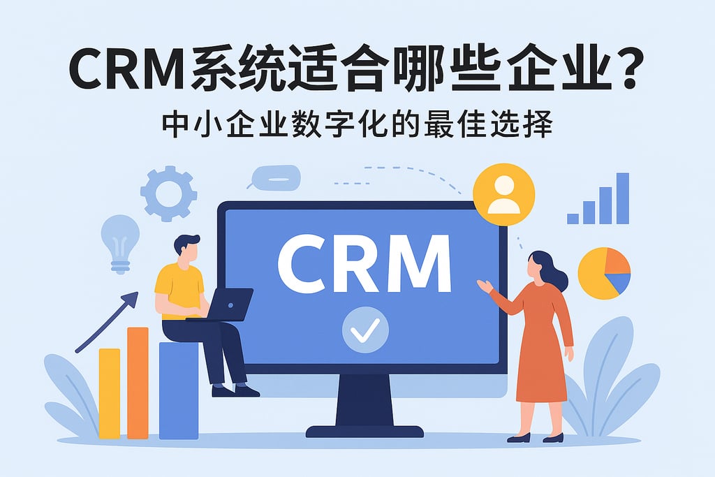 CRM系统适合哪些企业？中小企业数字化的最佳选择