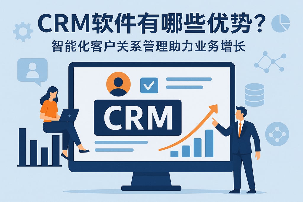 CRM软件有哪些优势？智能化客户关系管理助力业务增长