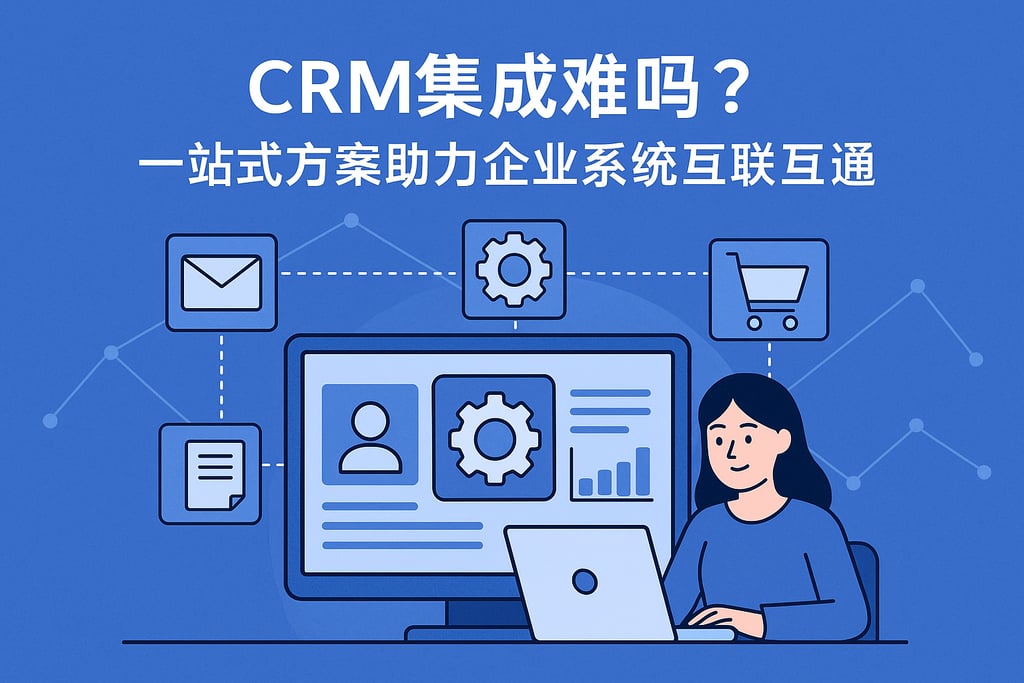 CRM集成难吗？一站式方案助力企业系统互联互通