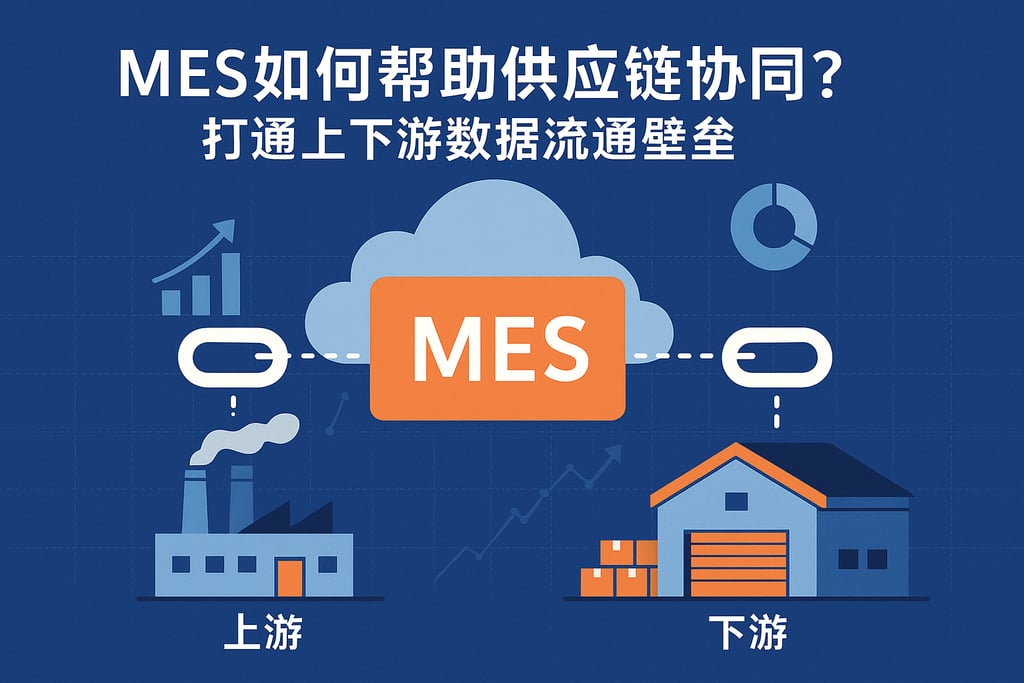 MES如何帮助供应链协同？打通上下游数据流通壁垒
