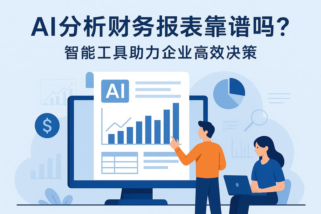 AI分析财务报表靠谱吗？智能工具助力企业高效决策