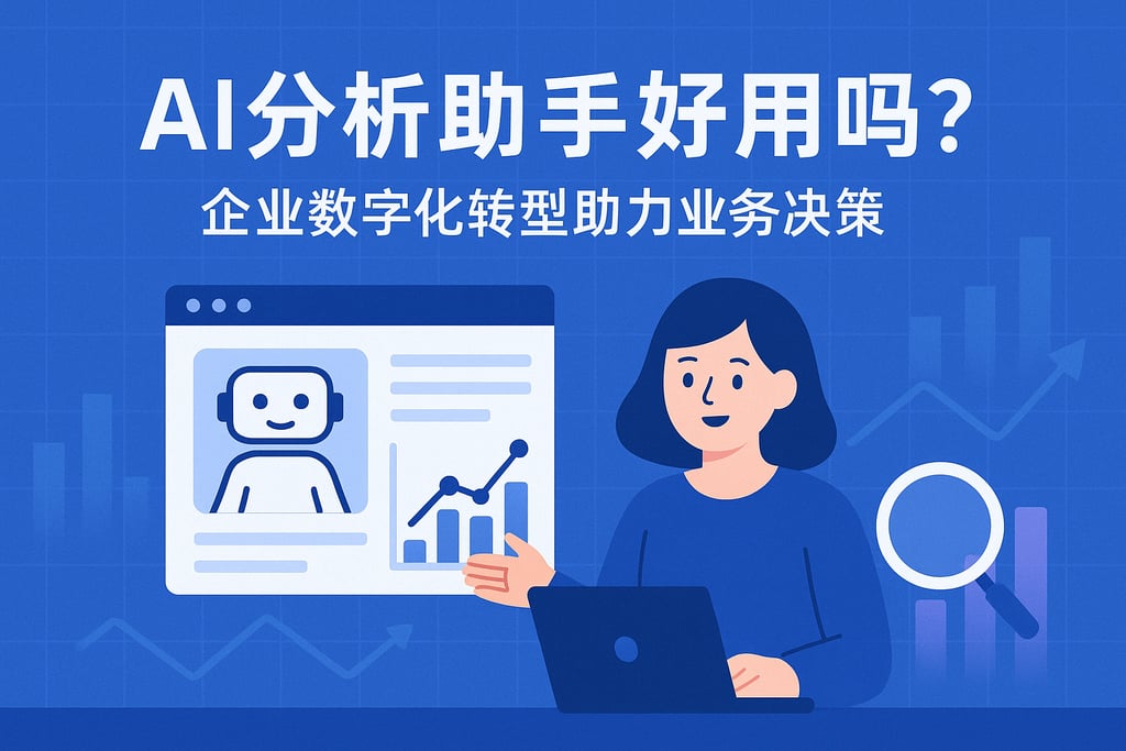 ai分析助手好用吗？企业数字化转型助力业务决策