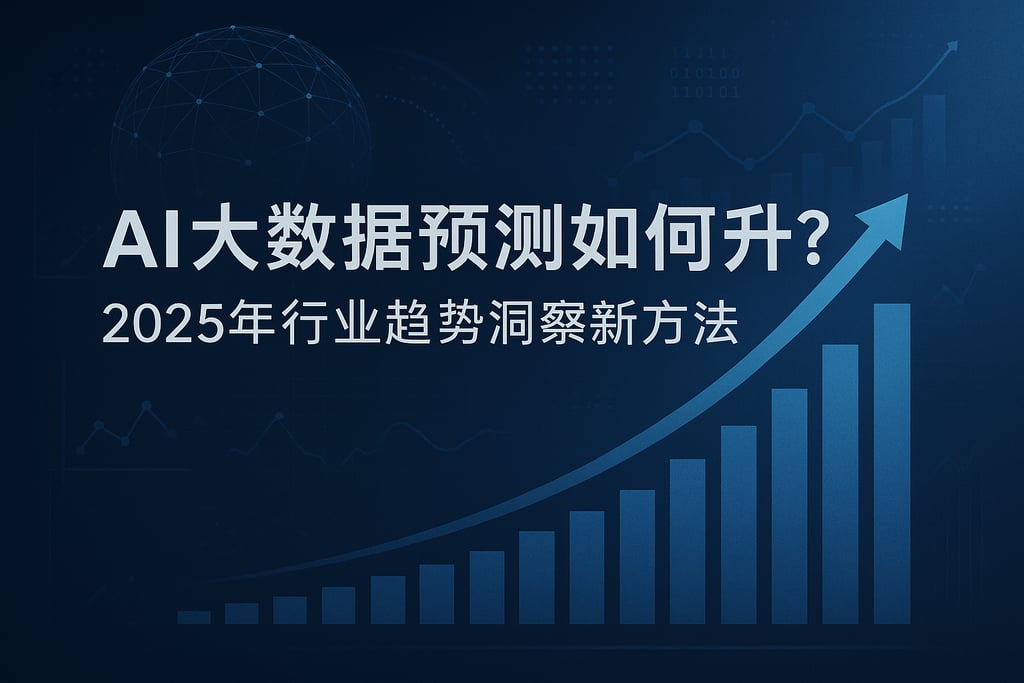 ai大数据预测如何提升？2025年行业趋势洞察新方法