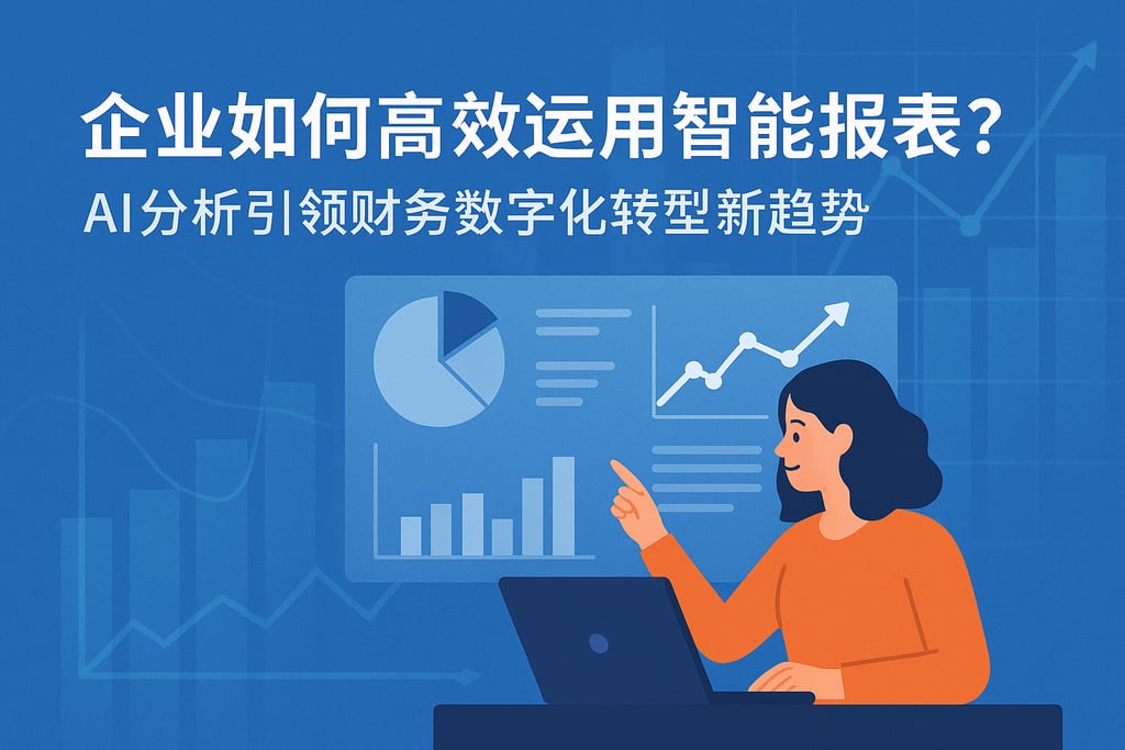 企业如何高效运用智能报表？AI分析引领财务数字化转型新趋势