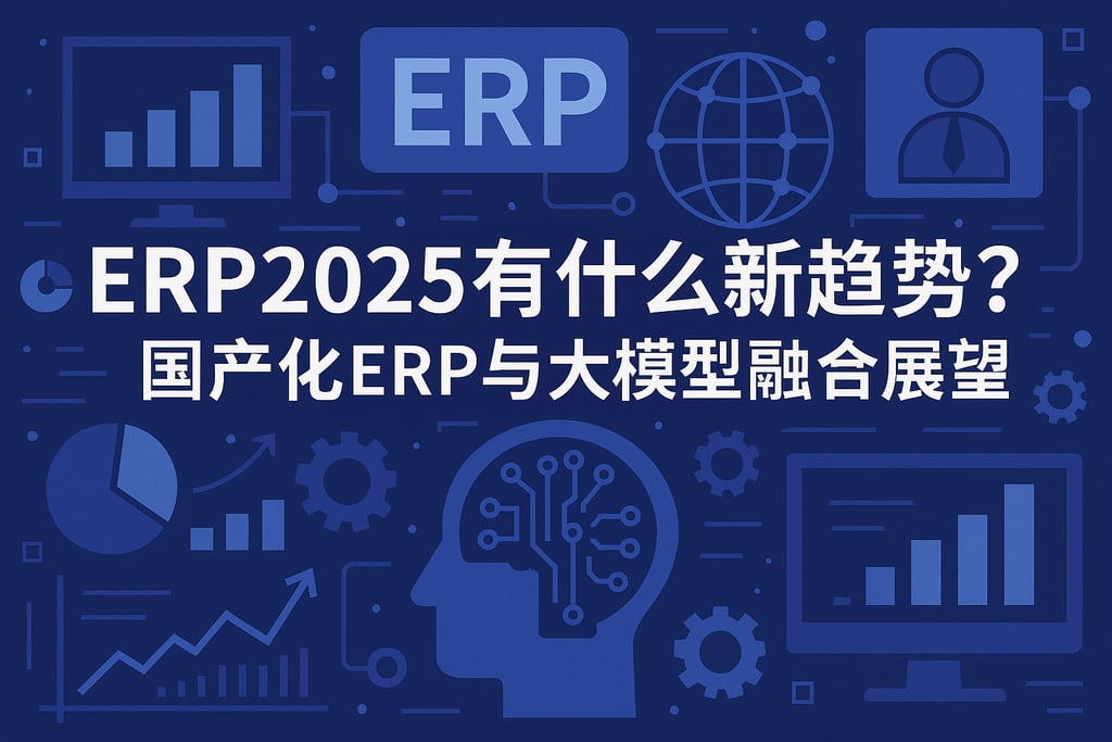 ERP2025有什么新趋势？国产化ERP与大模型融合展望