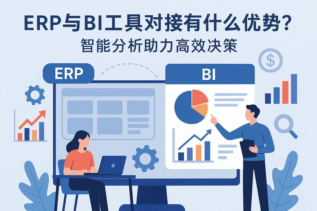 ERP与BI工具对接有什么优势？智能分析助力高效决策