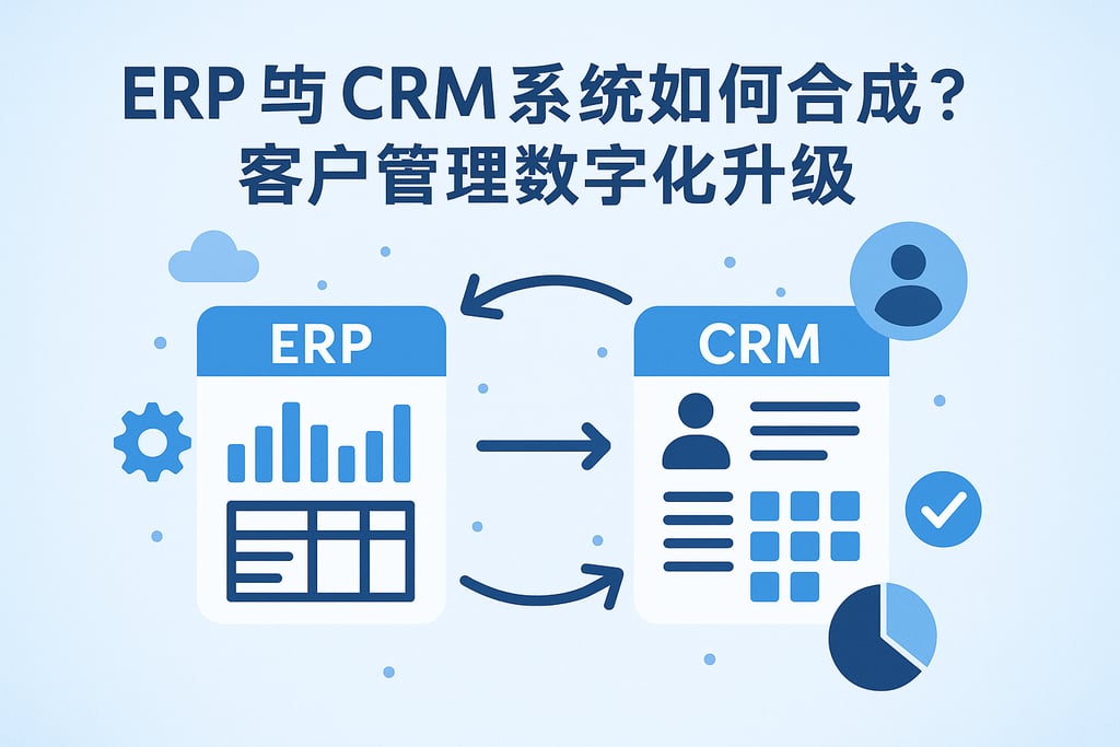 ERP与CRM系统如何集成？客户管理数字化升级