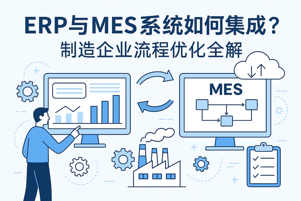 ERP与MES系统如何集成？制造企业流程优化全解
