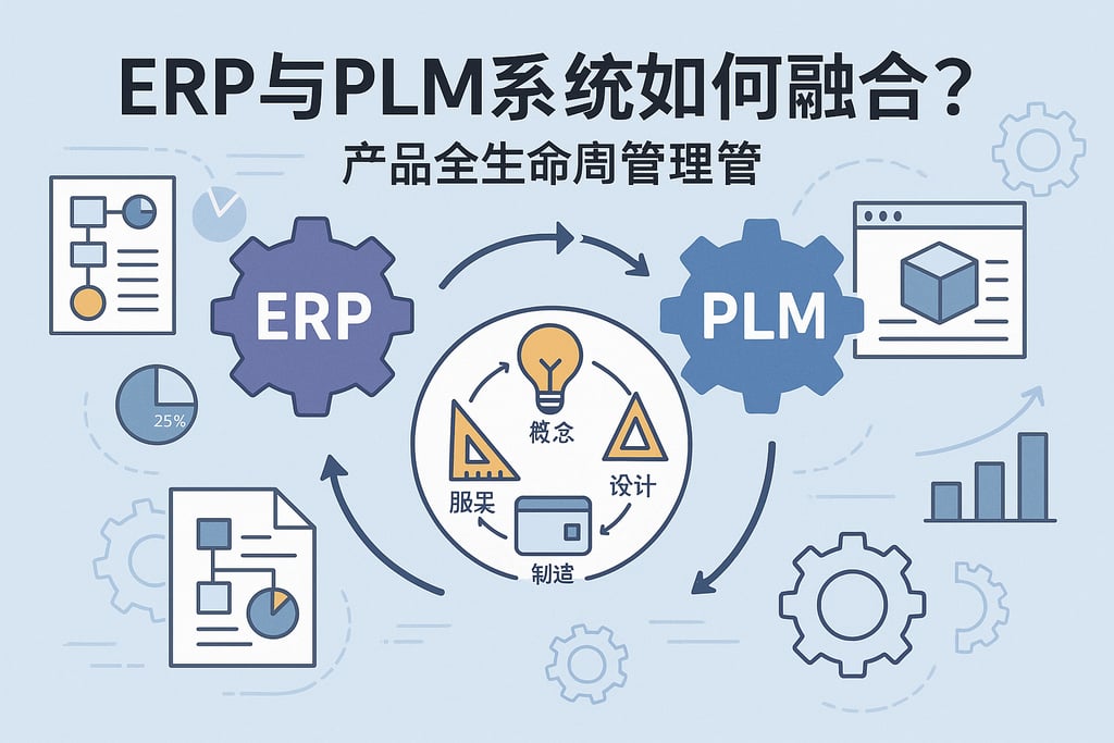 ERP与PLM系统如何融合？产品全生命周期管理