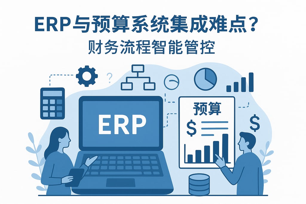 ERP与预算系统集成难点？财务流程智能管控