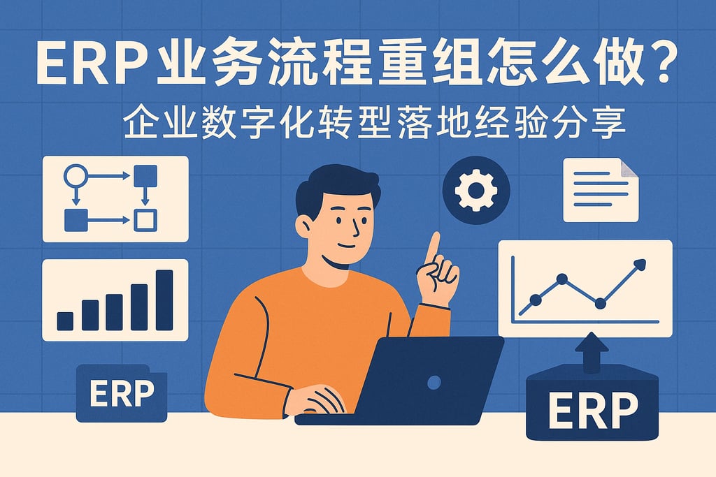 ERP业务流程重组怎么做？企业数字化转型落地经验分享