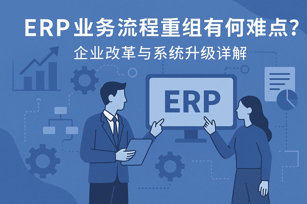 ERP业务流程重组有何难点？企业改革与系统升级详解