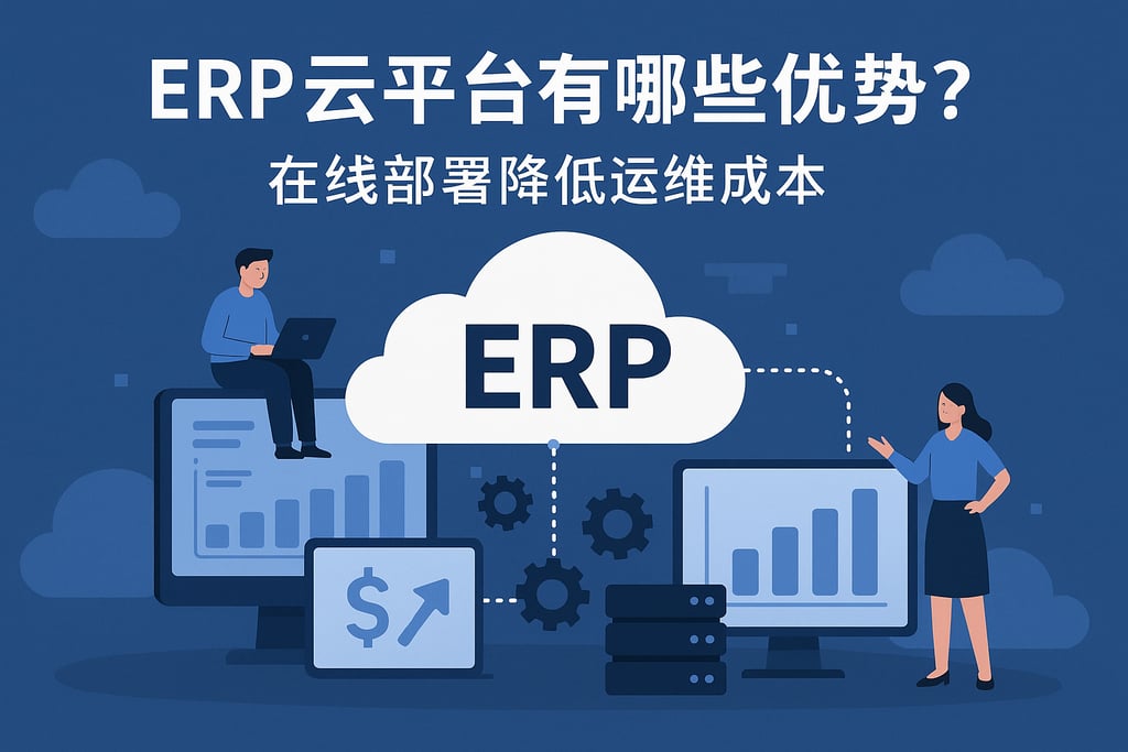 ERP云平台有哪些优势？在线部署降低运维成本