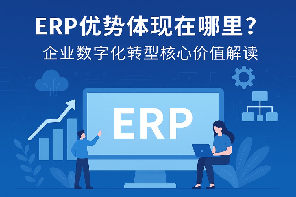 ERP优势体现在哪里？企业数字化转型核心价值解读
