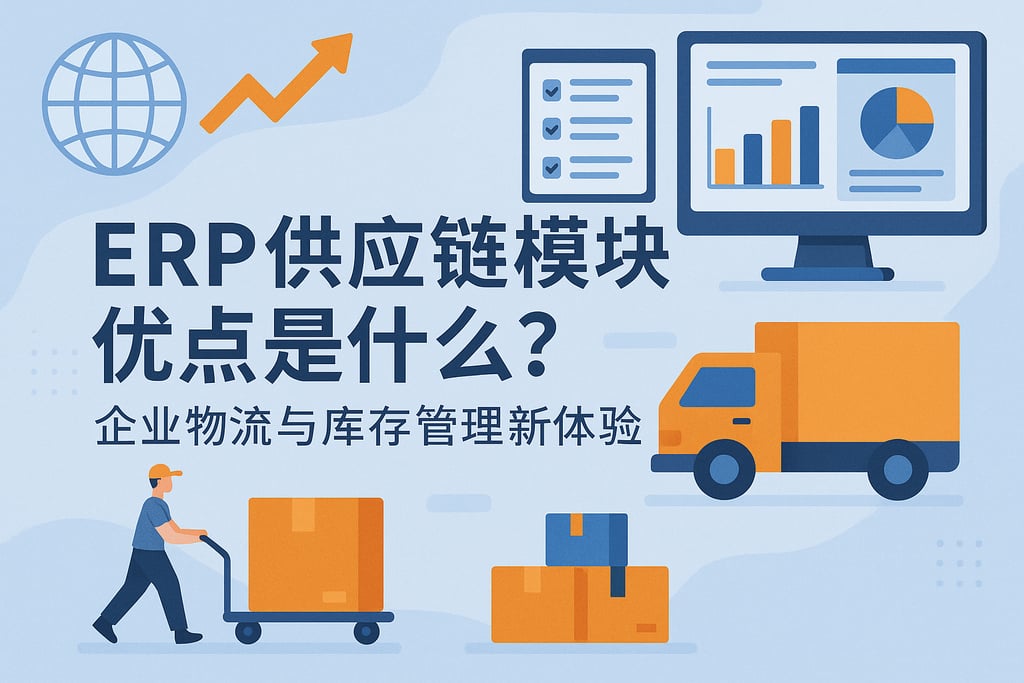 ERP供应链模块优点是什么？企业物流与库存管理新体验