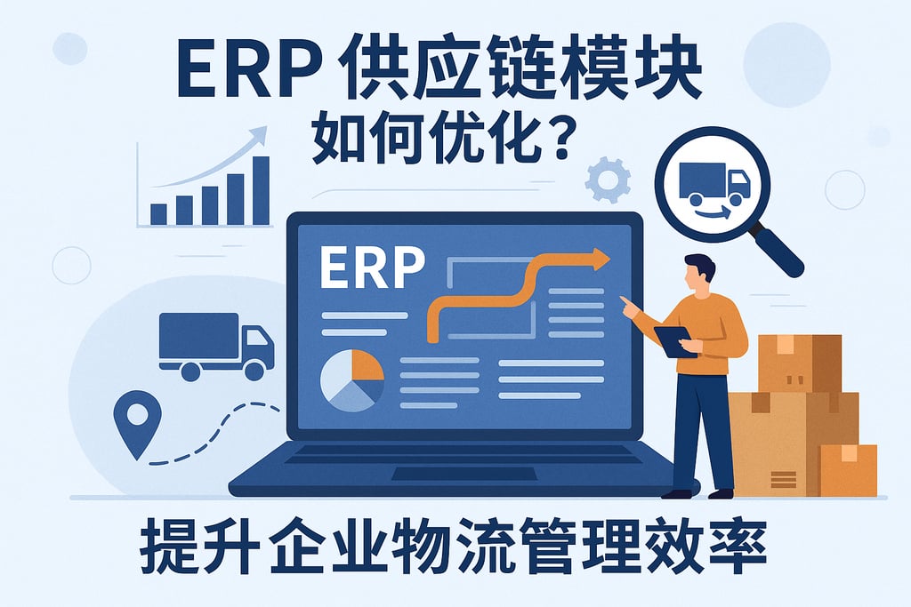 ERP供应链模块如何优化？提升企业物流管理效率