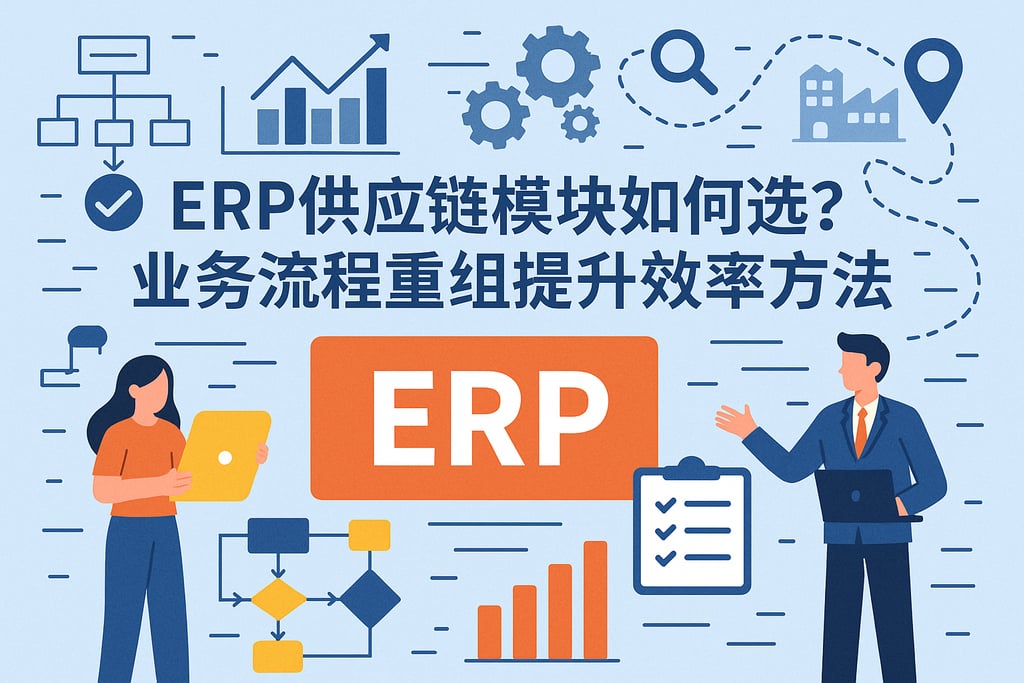 ERP供应链模块如何选？业务流程重组提升效率方法