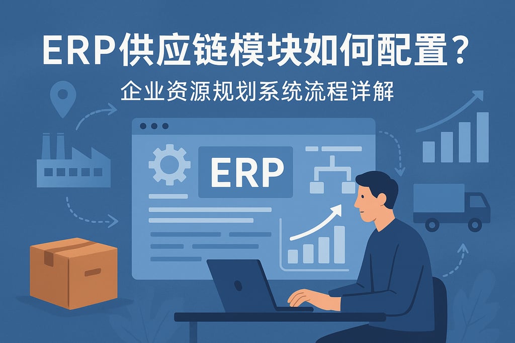 ERP供应链模块如何配置？企业资源规划系统流程详解