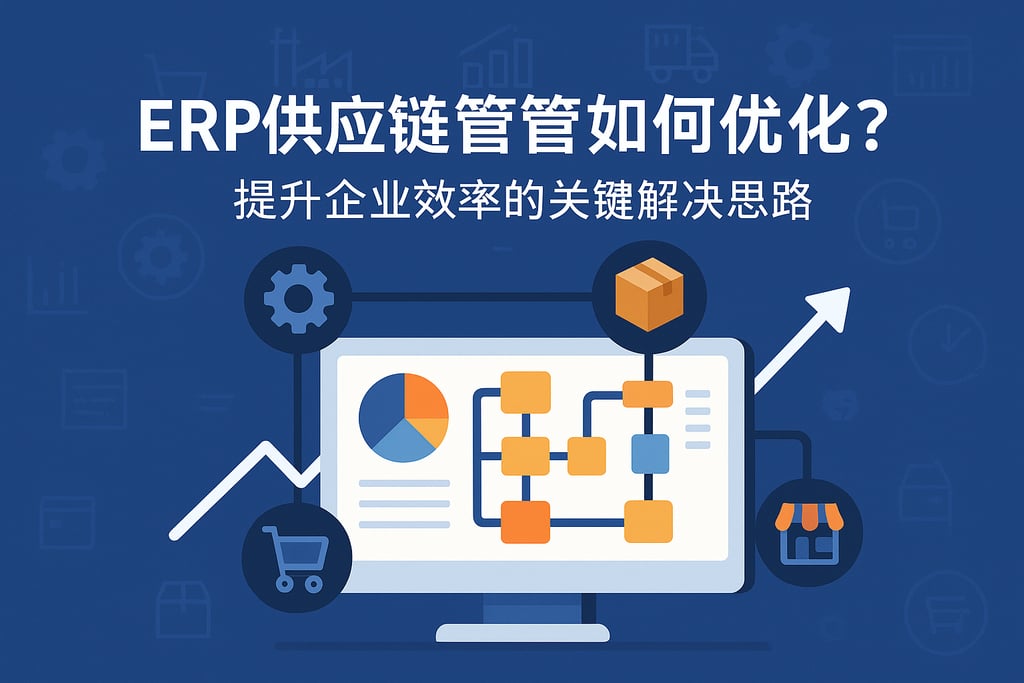 ERP供应链管理如何优化？提升企业效率的关键解决思路