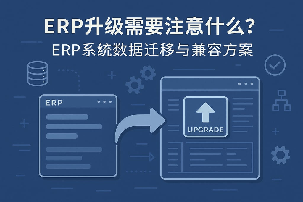 ERP升级需要注意什么？ERP系统数据迁移与兼容方案