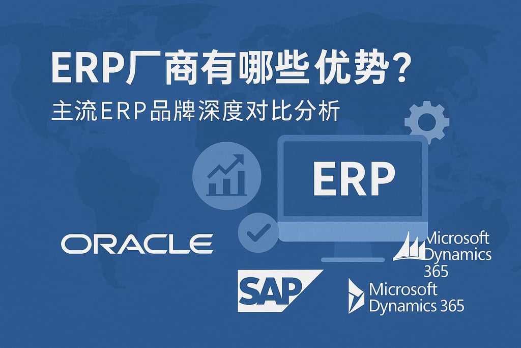 ERP厂商有哪些优势？主流ERP品牌深度对比分析
