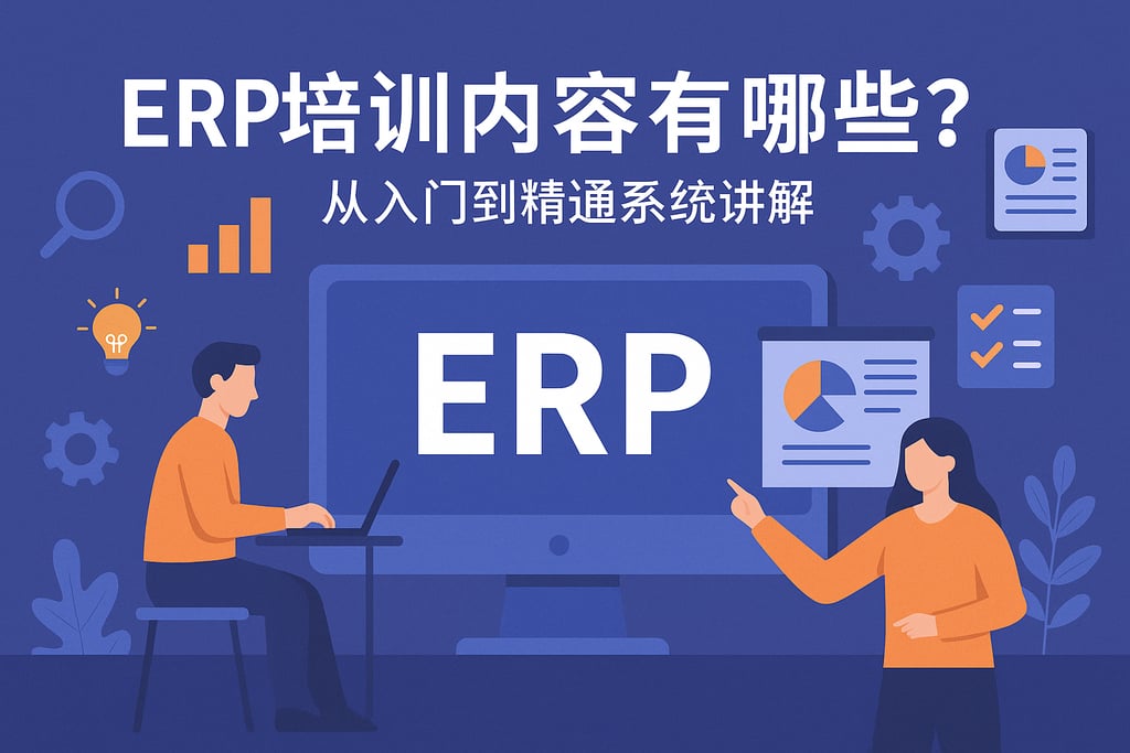 ERP培训内容有哪些？从入门到精通系统讲解