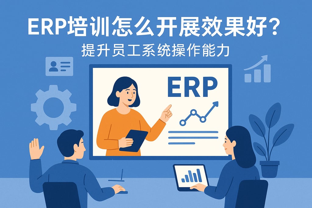 ERP培训怎么开展效果好？提升员工系统操作能力