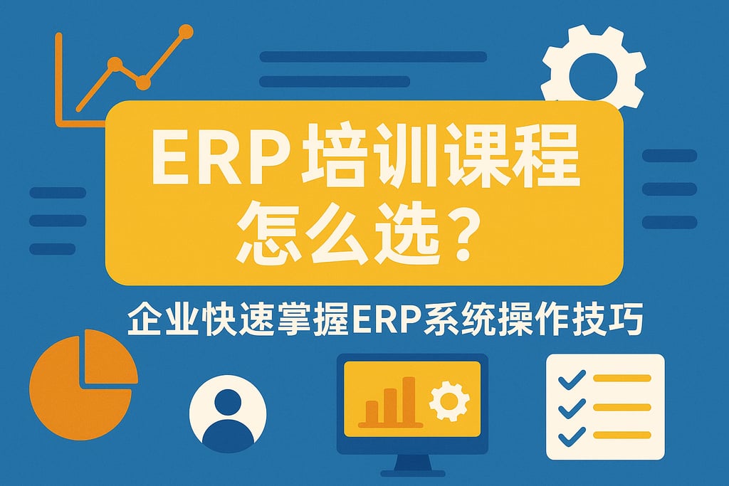 ERP培训课程怎么选？企业快速掌握ERP系统操作技巧