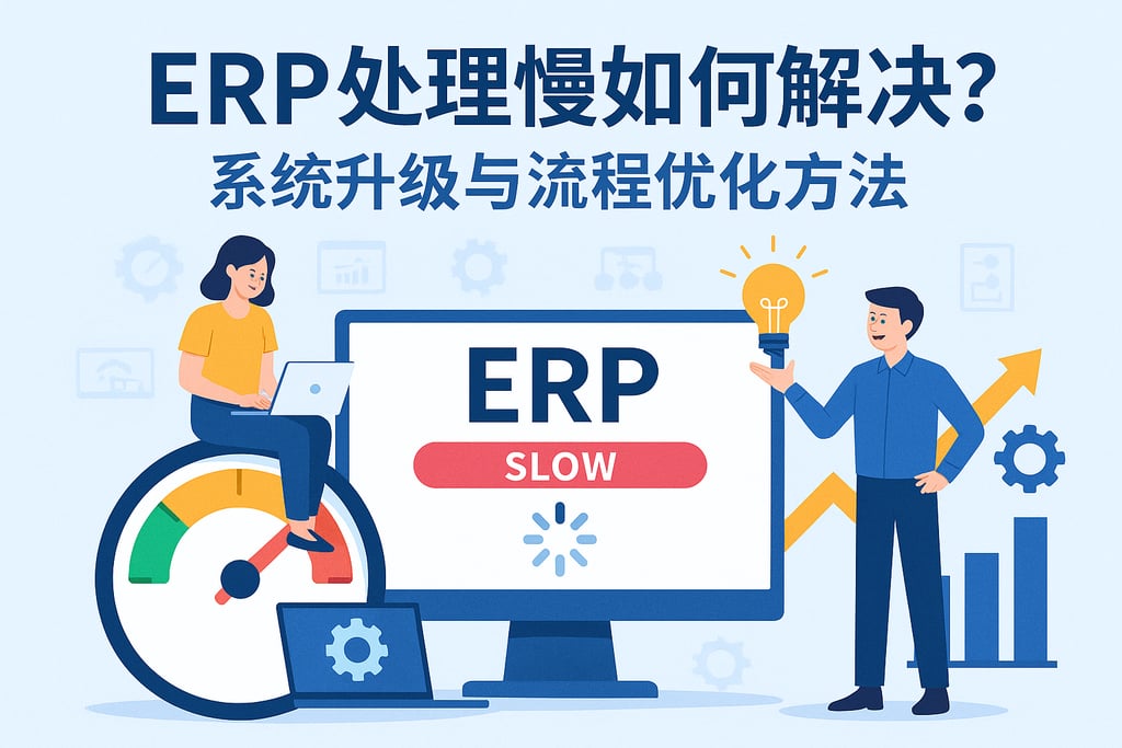 ERP处理慢如何解决？系统升级与流程优化方法