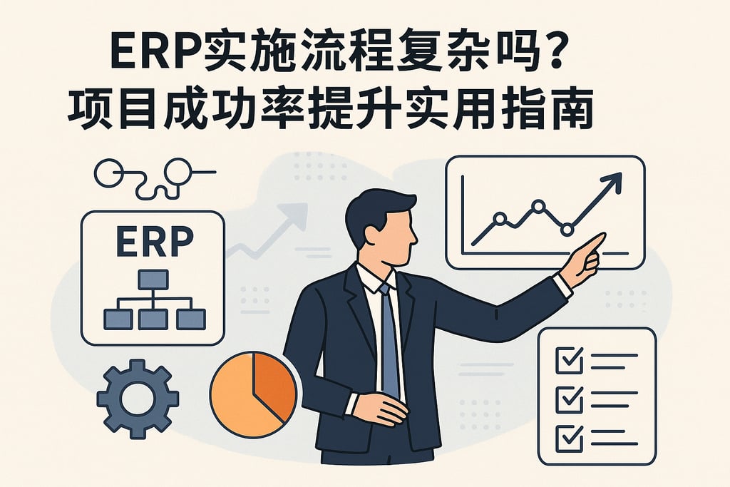 ERP实施流程复杂吗？项目成功率提升实用指南