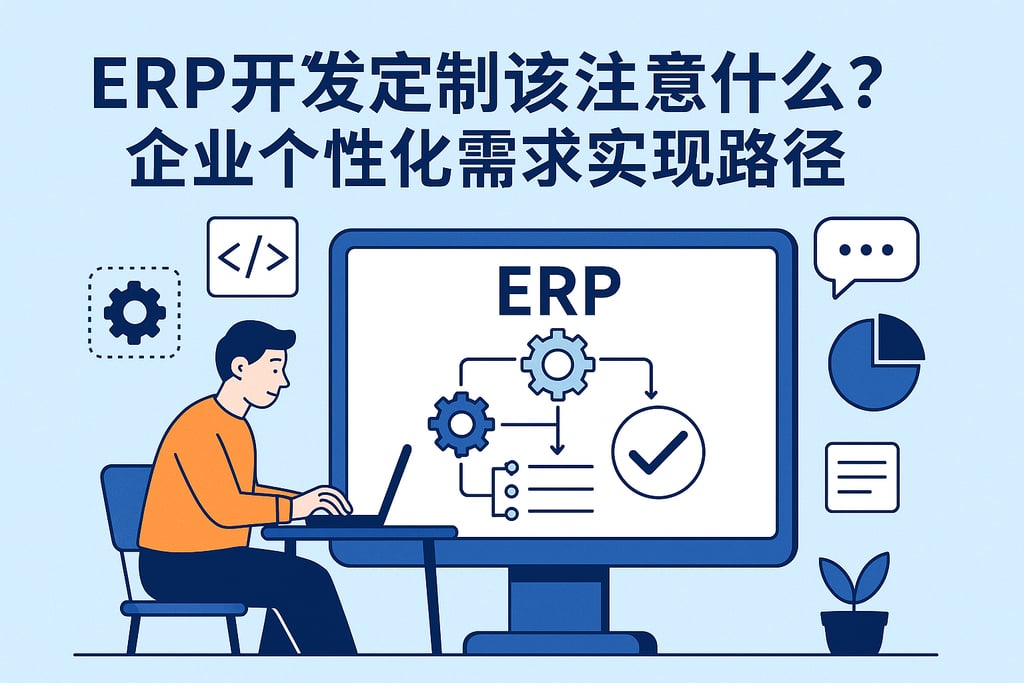 ERP开发定制该注意什么？企业个性化需求实现路径
