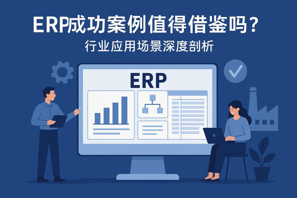 ERP成功案例值得借鉴吗？行业应用场景深度剖析