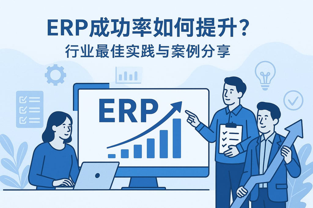 ERP成功率如何提升？行业最佳实践与案例分享