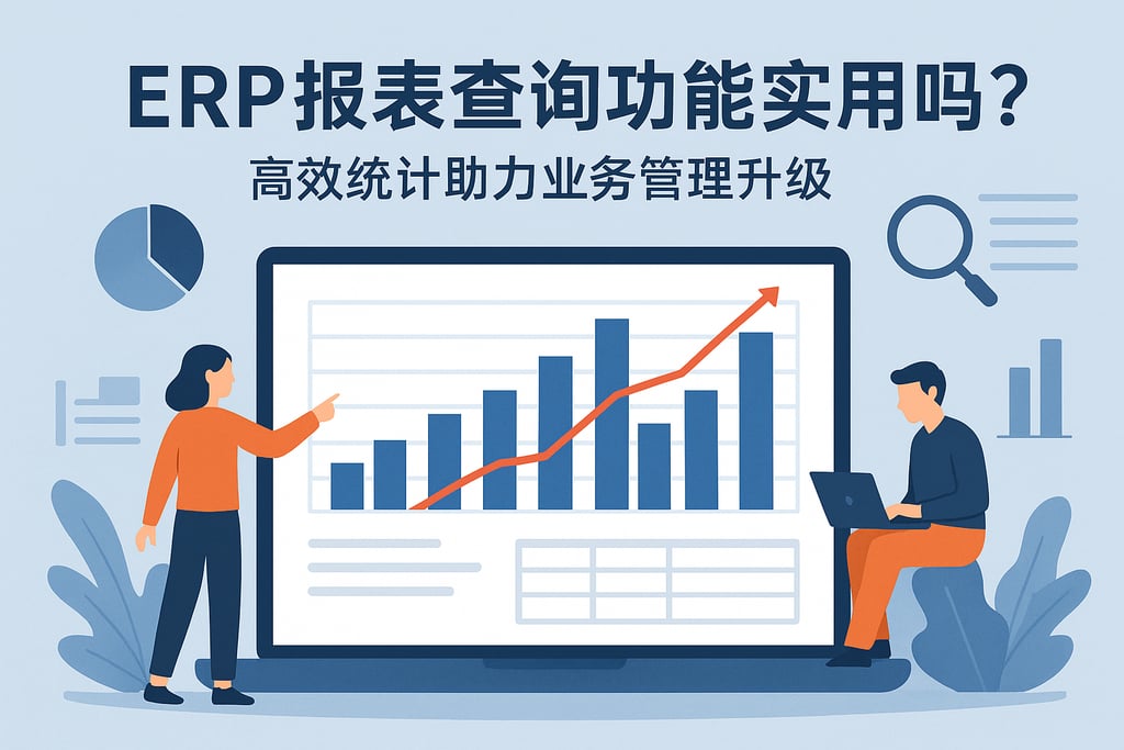 ERP报表查询功能实用吗？高效统计助力业务管理升级