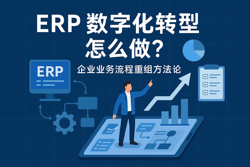 ERP数字化转型怎么做？企业业务流程重组方法论