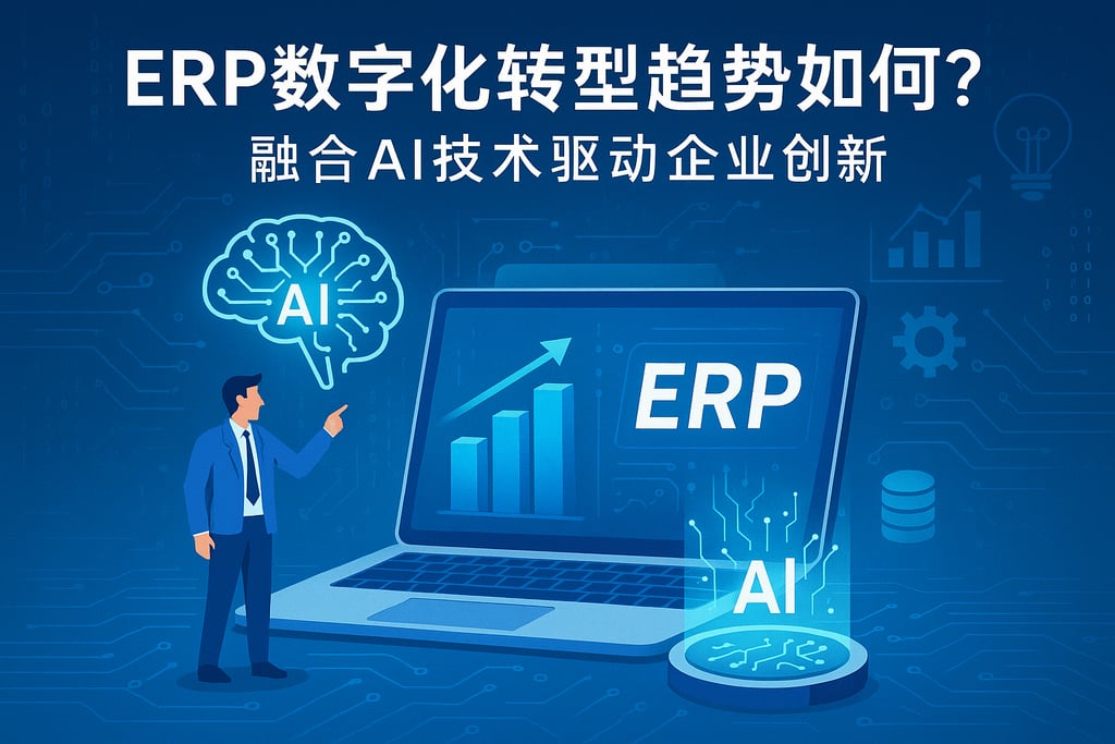 ERP数字化转型趋势如何？融合AI技术驱动企业创新