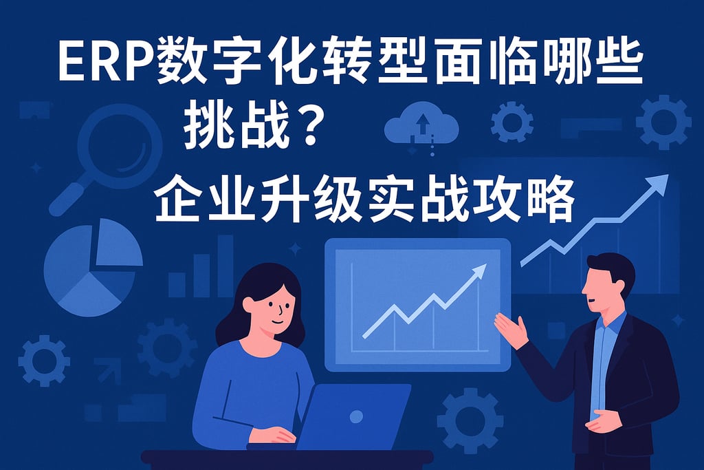 ERP数字化转型面临哪些挑战？企业升级实战攻略